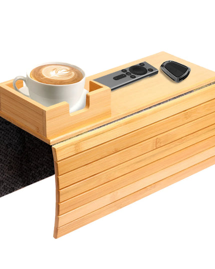 Bamboo Cup Holder Tray