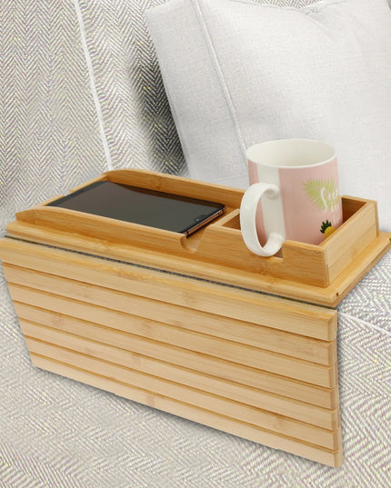 Bamboo Cup Holder Tray