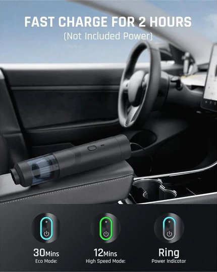 Cordless Car Hand-held Vacuum
