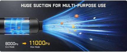 Cordless Car Hand-held Vacuum