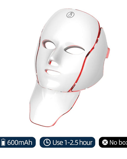 Wireless 7 Colour LED Face & Neck Mask